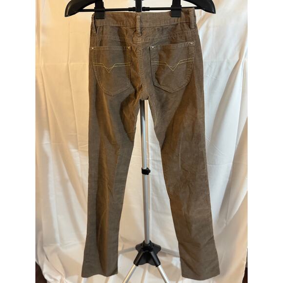 Diesel Industry Brown Corduroy Pants Women’s Size 26 - Picture 7 of 9